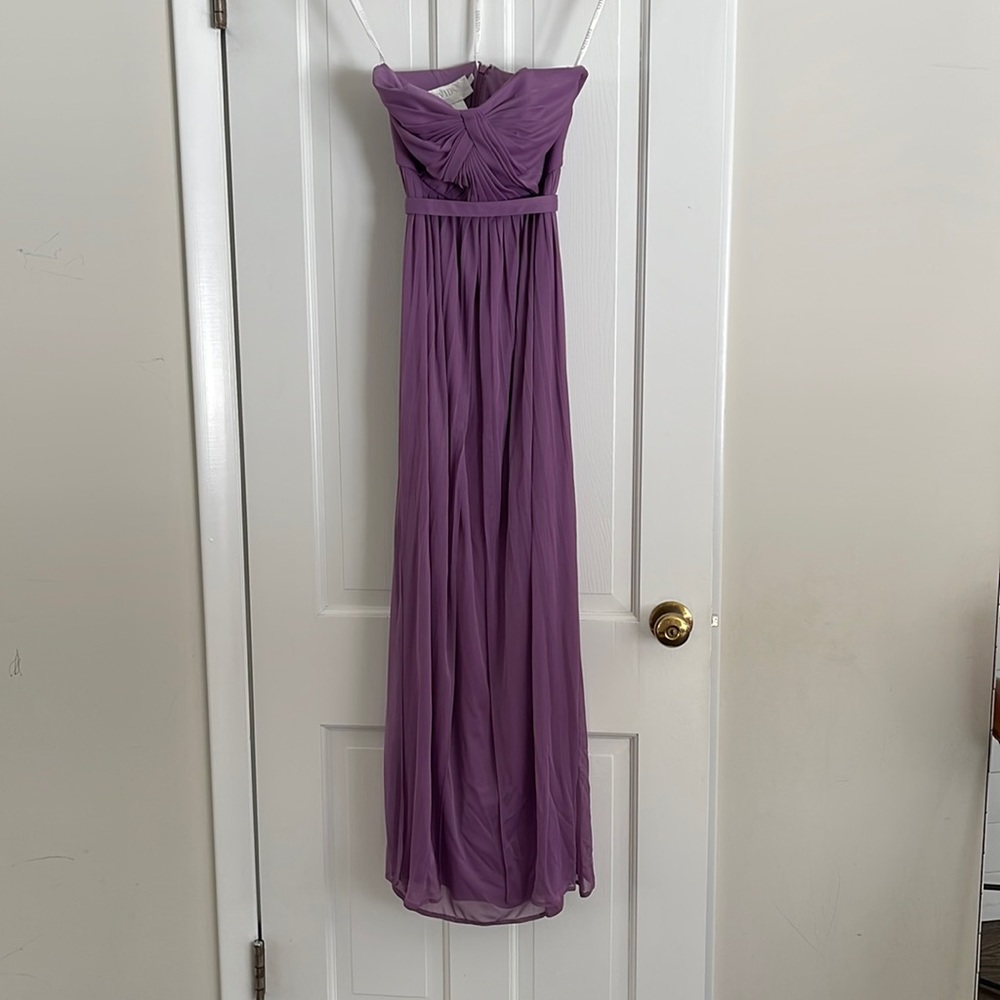 David’s bridal bridesmaid dress